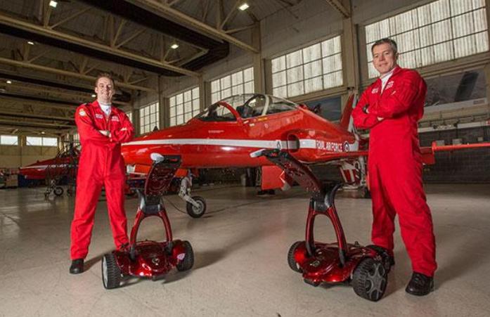 Stewart Golf team up with the Red Arrows